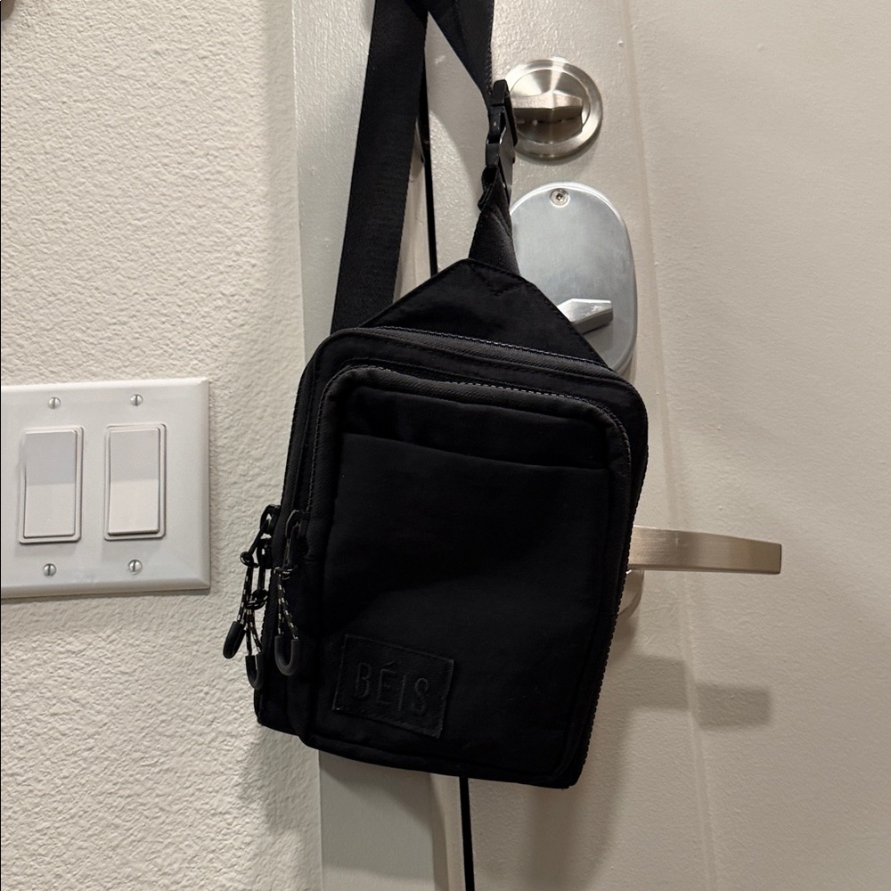 BEIS Black Belt Bag